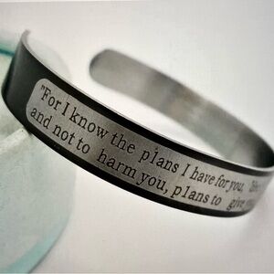 SCRIPTURE CUFF BRACELET